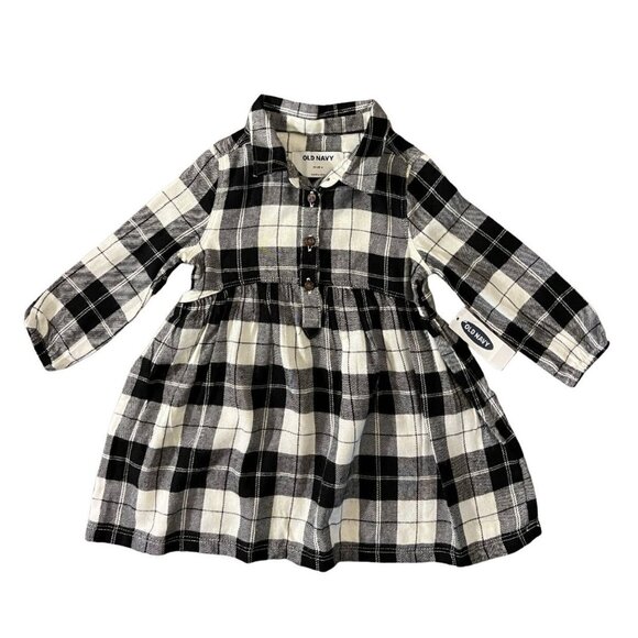 Black And White Plaid Dress - Picture 1 of 13